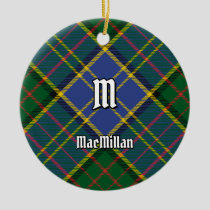 Clan MacMillan Hunting Tartan Ceramic Ornament