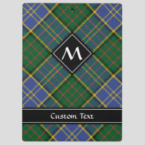 Clan MacMillan Hunting Tartan Clipboard