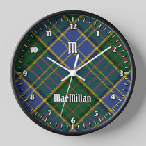 Clan MacMillan Hunting Tartan Clock