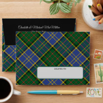 Clan MacMillan Hunting Tartan Envelope