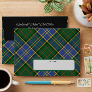 Clan MacMillan Hunting Tartan Envelope