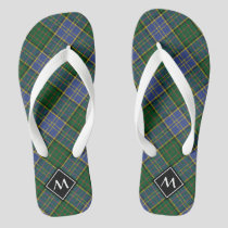 Clan MacMillan Hunting Tartan Flip Flops