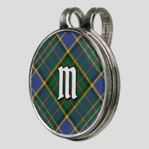 Clan MacMillan Hunting Tartan Golf Hat Clip