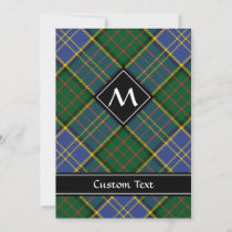 Clan MacMillan Hunting Tartan Invitation