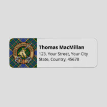 Clan MacMillan Hunting Tartan Label