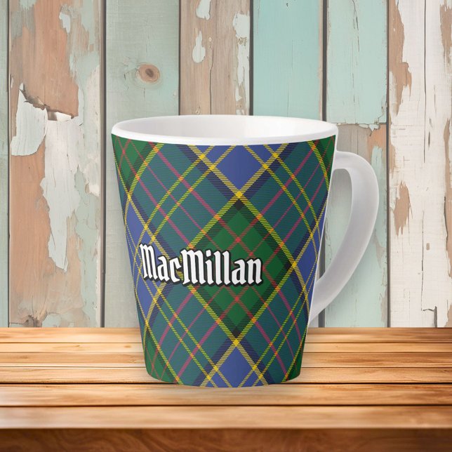 Clan MacMillan Hunting Tartan Latte Mug (Creator Uploaded)