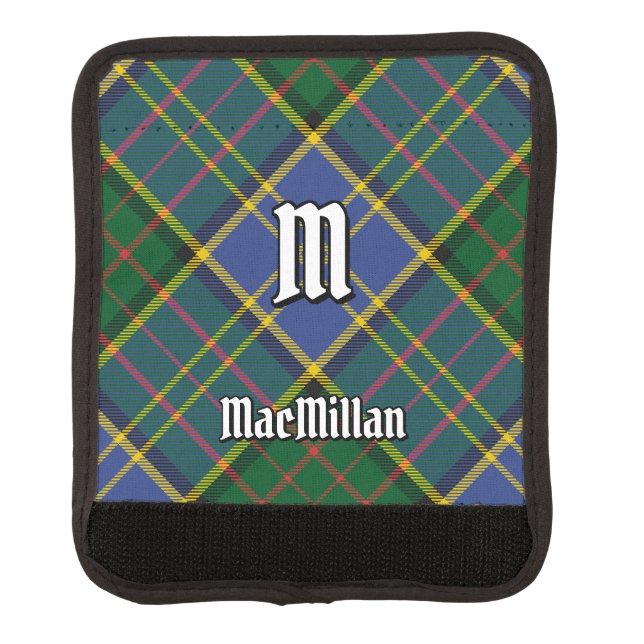 Clan MacMillan Hunting Tartan Luggage Handle Wrap (Front)