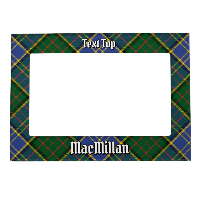 Clan MacMillan Hunting Tartan Magnetic Frame (Front)