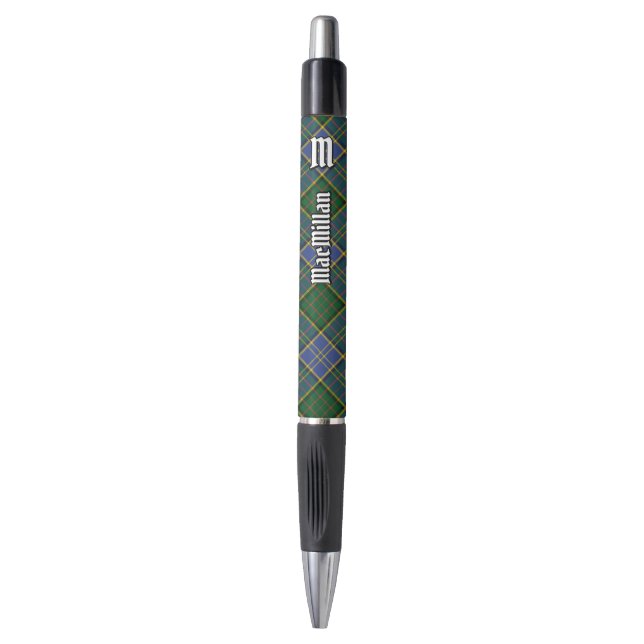 Clan MacMillan Hunting Tartan Pen (Front Vertical)