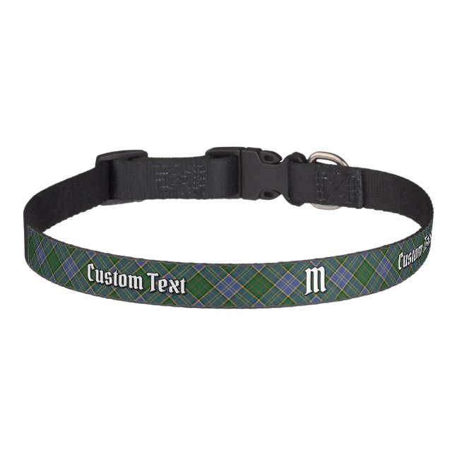 Clan MacMillan Hunting Tartan Pet Collar (Front)