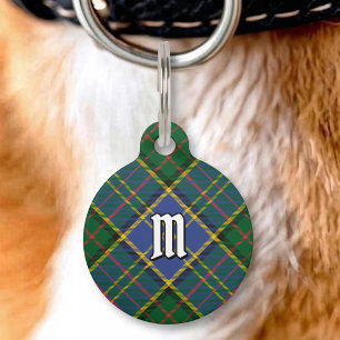 Clan MacMillan Hunting Tartan Pet ID Tag