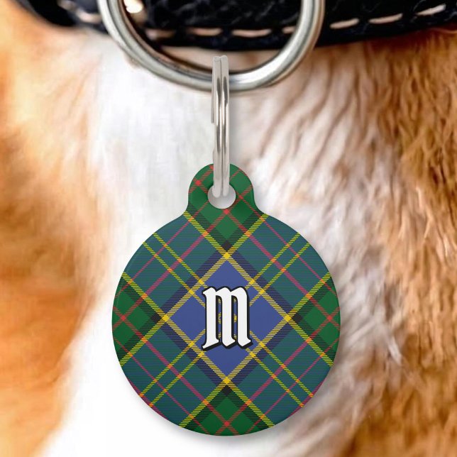 Clan MacMillan Hunting Tartan Pet ID Tag (Creator Uploaded)