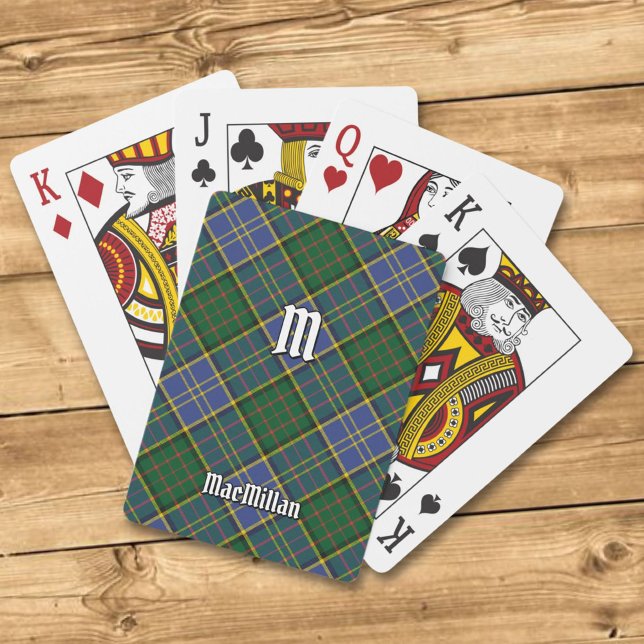 Clan MacMillan Hunting Tartan Poker Cards (Creator Uploaded)