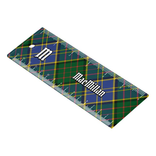 Clan MacMillan Hunting Tartan Ruler (Angled)