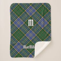 Clan MacMillan Hunting Tartan Sherpa Blanket