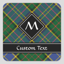 Clan MacMillan Hunting Tartan Square Sticker
