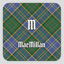 Clan MacMillan Hunting Tartan Square Sticker