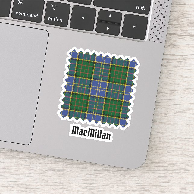 Clan MacMillan Hunting Tartan Sticker (Detail)