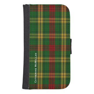 Clan MacMillan Plaid Samsung Galaxy S4 Wallet