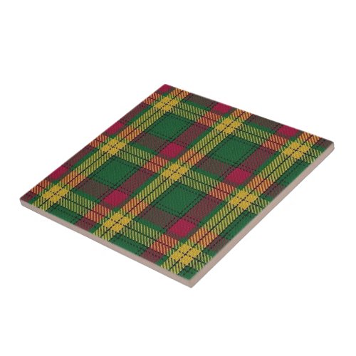 Clan MacMillan Scottish Expressions Tartan Tile