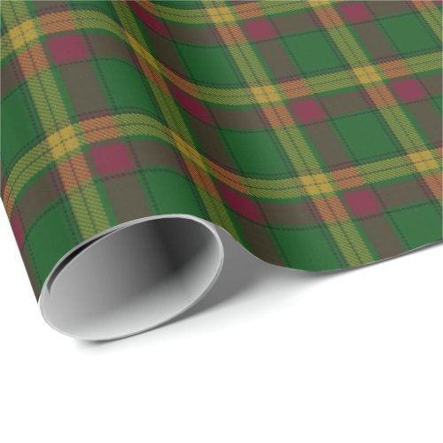 Clan MacMillan Scottish Tartan Wrapping Paper