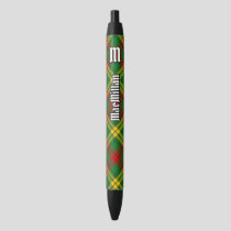 Clan MacMillan Tartan Black Ink Pen