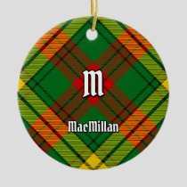 Clan MacMillan Tartan Ceramic Ornament