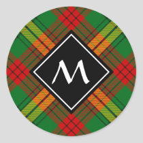 Clan MacMillan Tartan Classic Round Sticker