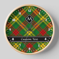 Clan MacMillan Tartan Clock