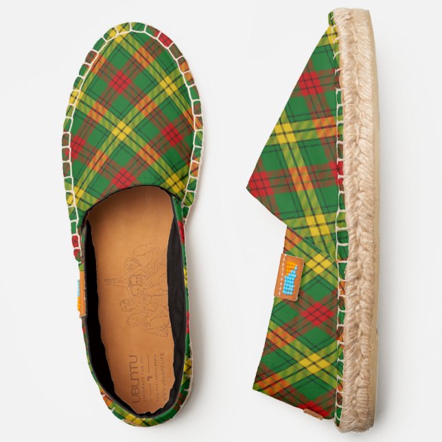 Clan MacMillan Tartan Espadrilles (Side)