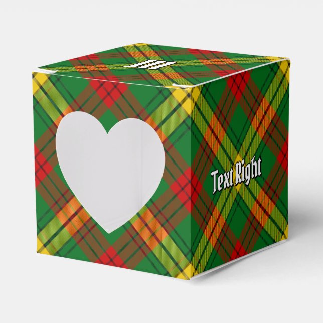 Clan MacMillan Tartan Favor Boxes (Front Side)