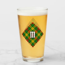 Clan MacMillan Tartan Glass