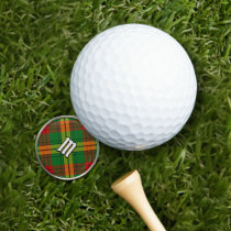 Clan MacMillan Tartan Golf Ball Marker
