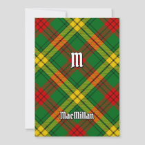 Clan MacMillan Tartan Invitation