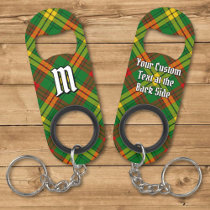 Clan MacMillan Tartan Keychain Bottle Opener