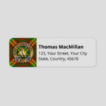 Clan MacMillan Tartan Label