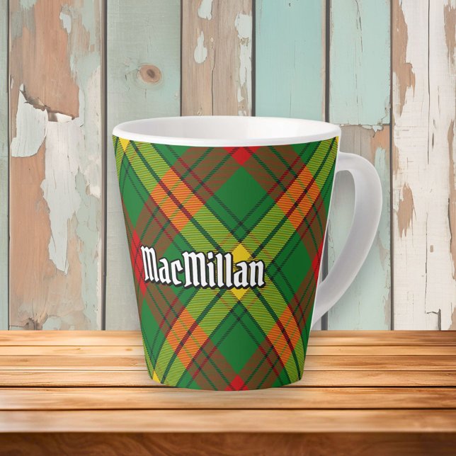 Clan MacMillan Tartan Latte Mug (Creator Uploaded)