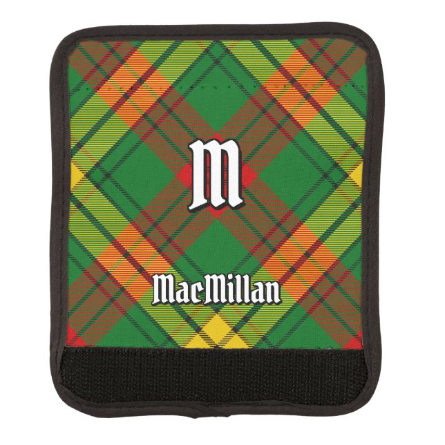 Clan MacMillan Tartan Luggage Handle Wrap (Front)