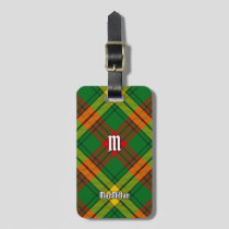Clan MacMillan Tartan Luggage Tag