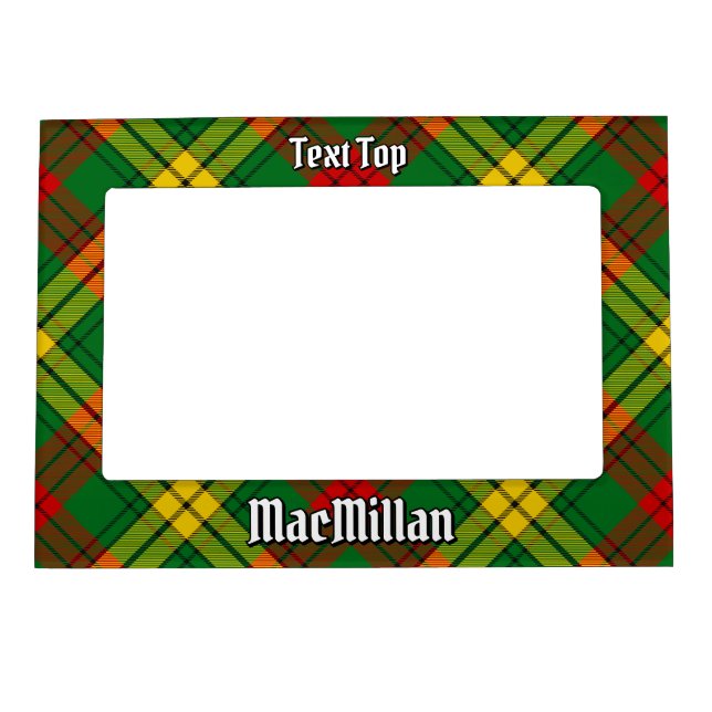 Clan MacMillan Tartan Magnetic Frame (Front)