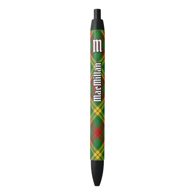 Clan MacMillan Tartan Pen (Front Vertical)