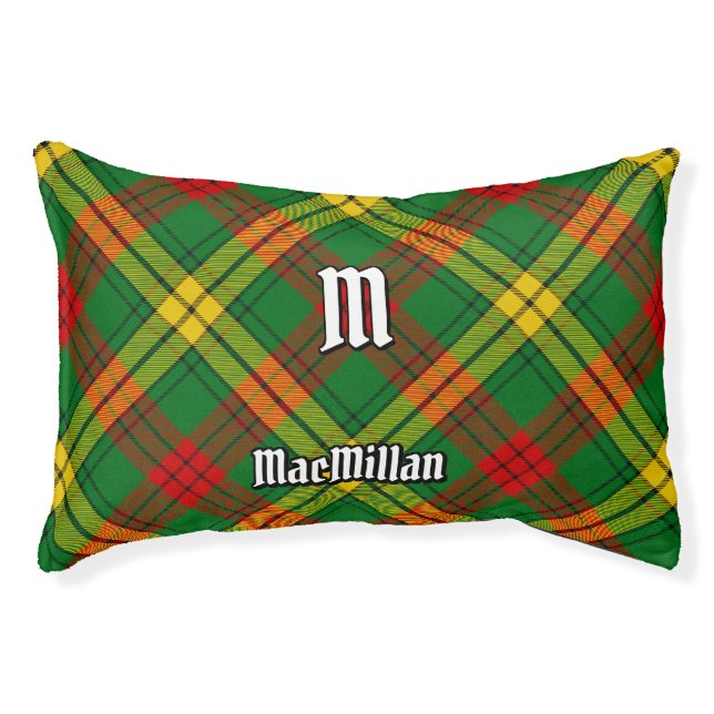 Clan MacMillan Tartan Pet Bed (Front)