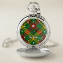 Clan MacMillan Tartan Pocket Watch