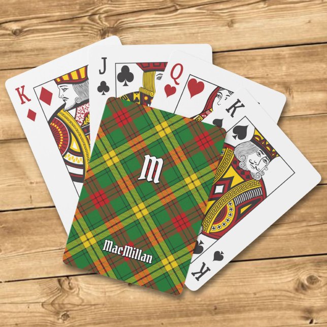 Clan MacMillan Tartan Poker Cards (Creator Uploaded)