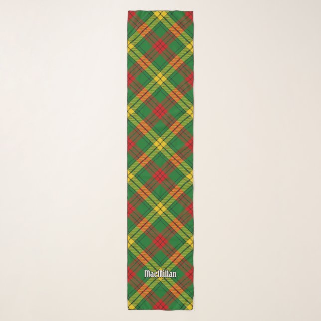 Clan MacMillan Tartan Scarf (Front)