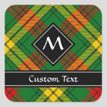 Clan MacMillan Tartan Square Sticker