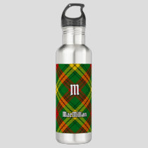 Clan MacMillan Tartan Stainless Steel Water Bottle