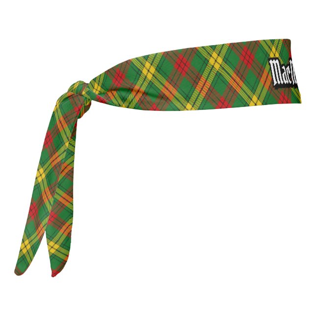Clan MacMillan Tartan Tie Headband (Rotate 270)