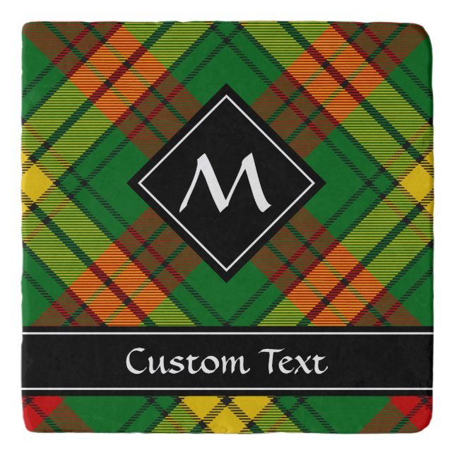 Clan MacMillan Tartan Trivet (Front)