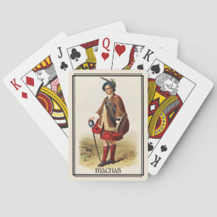 Clan MacNab Classic Scotland Bicycle Deck Poker Cards